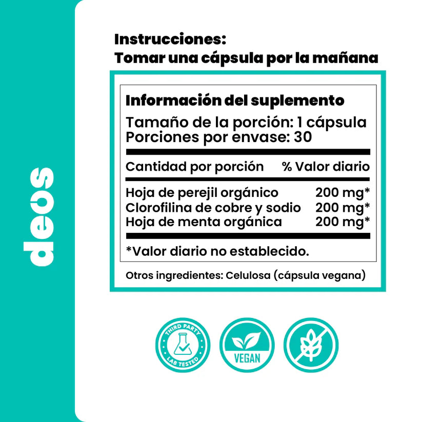 DEOS™ – Desodorante Interno Natural