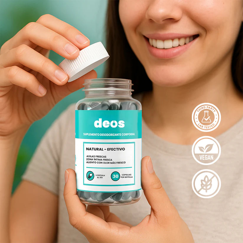 DEOS™ – Desodorante Interno Natural
