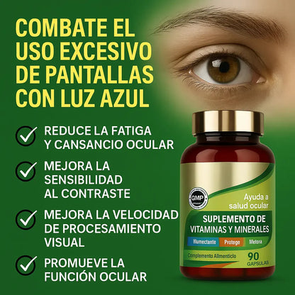 Zooone™ – Nutrición Avanzada para Vista Cansada, Ojos Secos y Protección Ocular