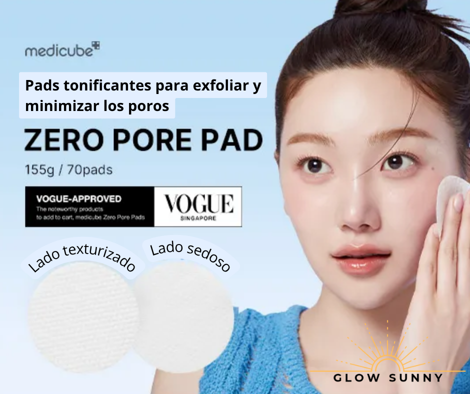 Medicube Zero Pore Pad - Almohadilla coreana (70pcs)