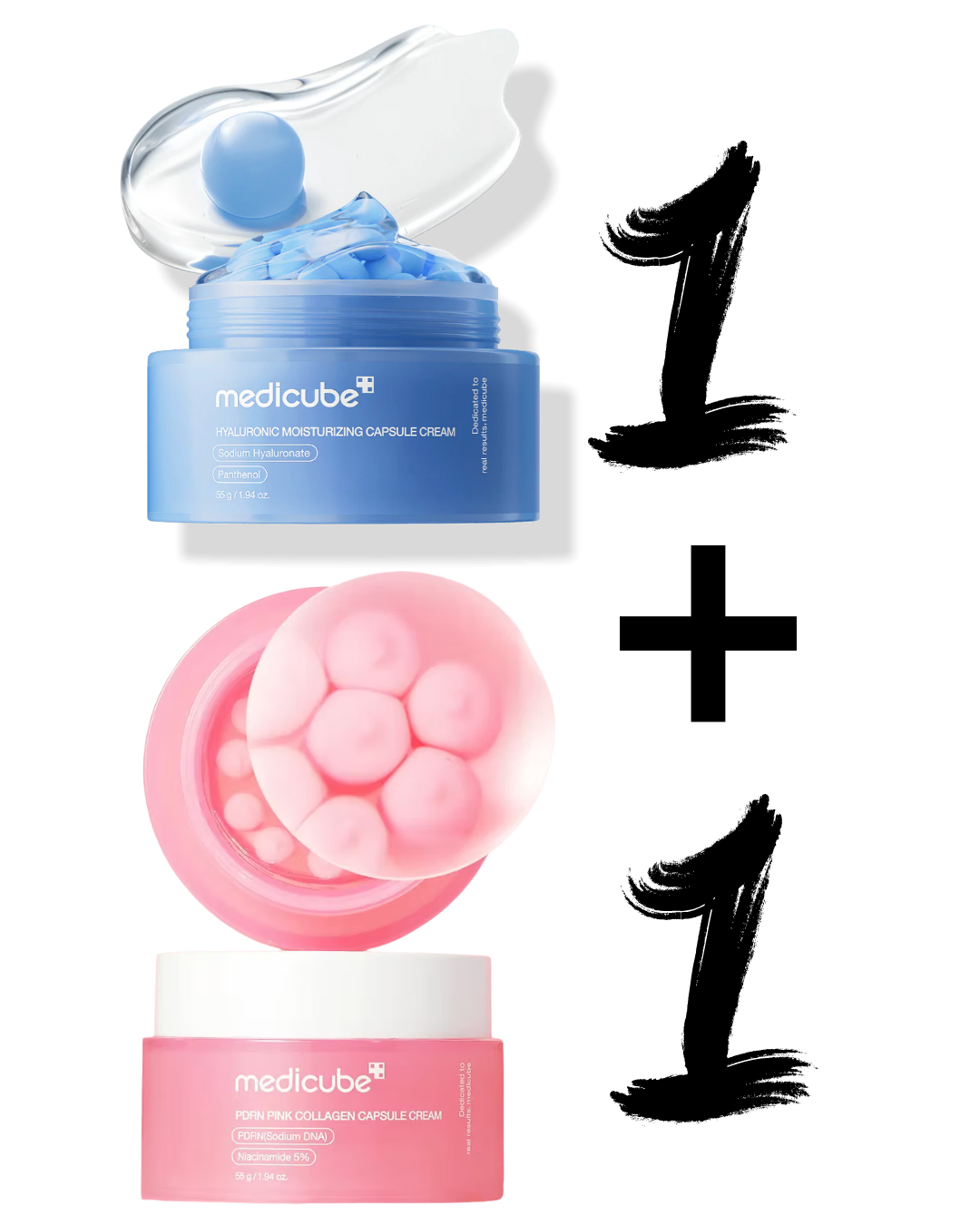 Medicube - Crema Facial Ácido Hialurónico Capsule Cream