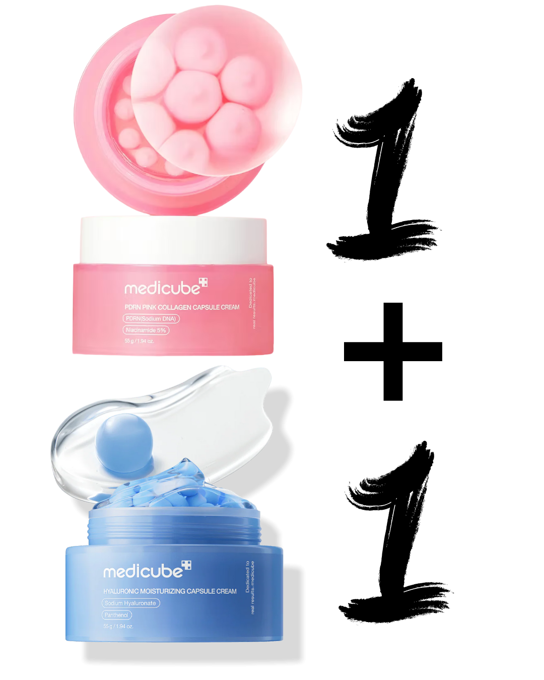 Medicube - Crema Facial PDRN Pink Collagen Capsule Cream
