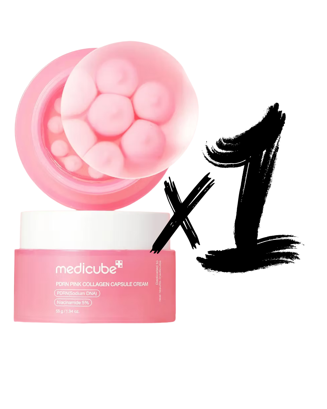 Medicube - Crema Facial PDRN Pink Collagen Capsule Cream